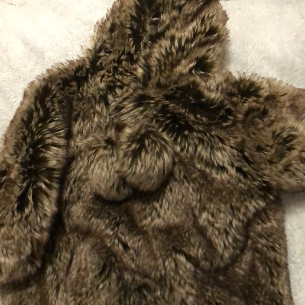 Fox fur snow suit